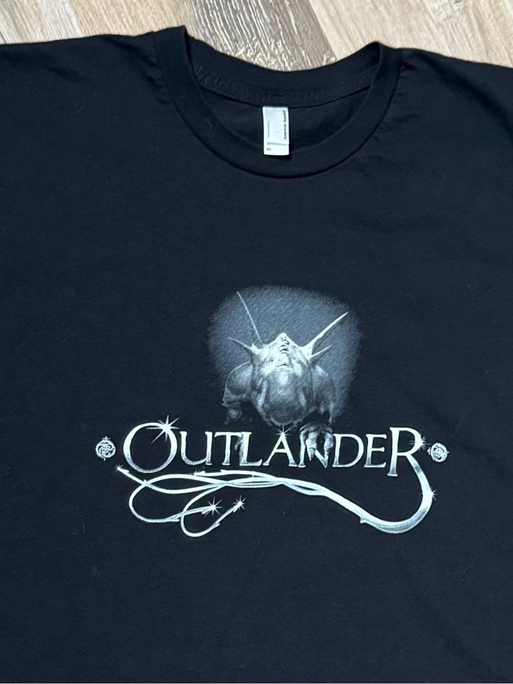Rare Outlander Movie Promo Bella Canvas Black Graphic T-Shirt